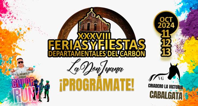 Ferias y Fiestas Departamentales del Carbón 2024 en Bochalema Norte de