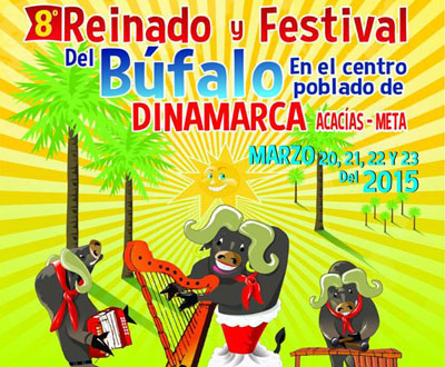 Reinado y Festival del Búfalo 2015 en Acacías, Meta