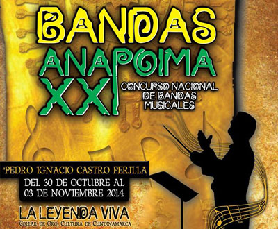 Concurso Nacional de Bandas en Anapoima, Cundinamarca