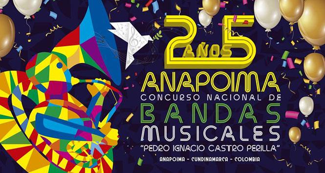 Concurso Nacional de Bandas Musicales 2018 en Anapoima, Cundinamarca