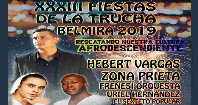 Fiestas de la Trucha 2019 en Belmira, Antioquia