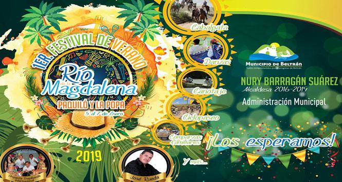 Festival de Verano Río Magdalena 2019 en Beltrán, Cundinamarca
