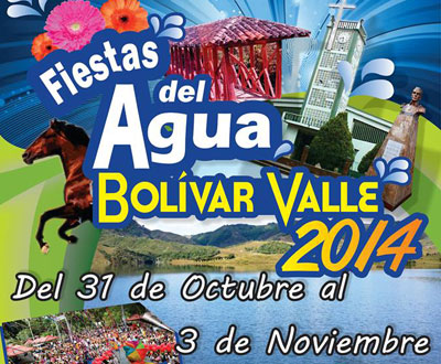 Fiestas del Agua 2014 en Bolívar, Valle del Cauca