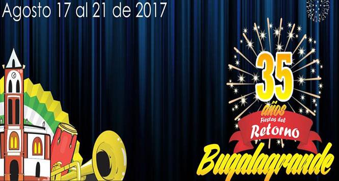 Fiestas del Retorno 2017 en Bugalagrande, Valle del Cauca