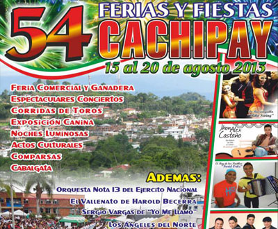 Ferias y Fiestas en Cachipay, Cundinamarca
