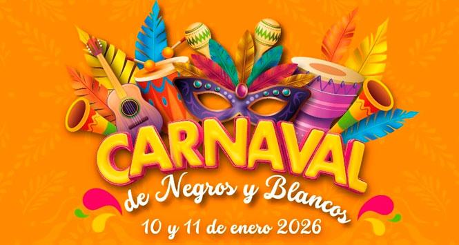 Carnaval de Negros y Blancos 2026 en Cajibío, Cauca
