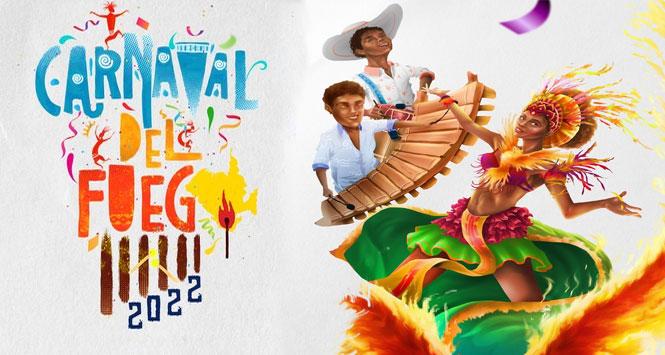 Carnaval del Fuego 2022 en Tumaco, Nariño