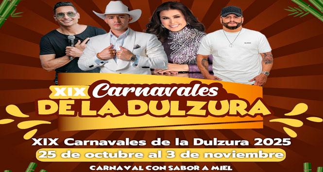 Carnavales de la Dulzura 2025 en Vegachí, Antioquia