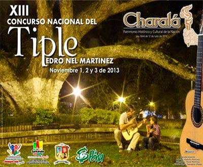 Concurso Nacional del Tiple en Charalá, Santander