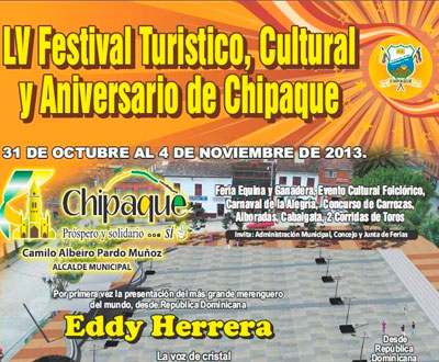 Festival Turístico y Aniversario de Chipaque, Cundinamarca