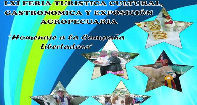 Feria Turística Cultural, Gastronómica y Exposición Agropecuaria 2019 en Chocontá, Cundinamarca
