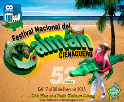 Festival Nacional del Caimán Cienaguero en Ciénaga, Magdalena