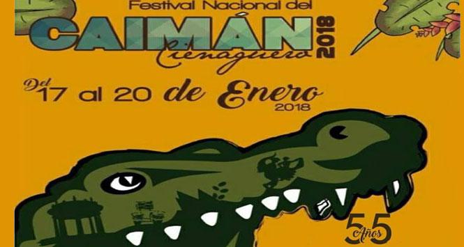 Festival Nacional del Caimán Cienaguero 2018 en Ciénaga, Magdalena