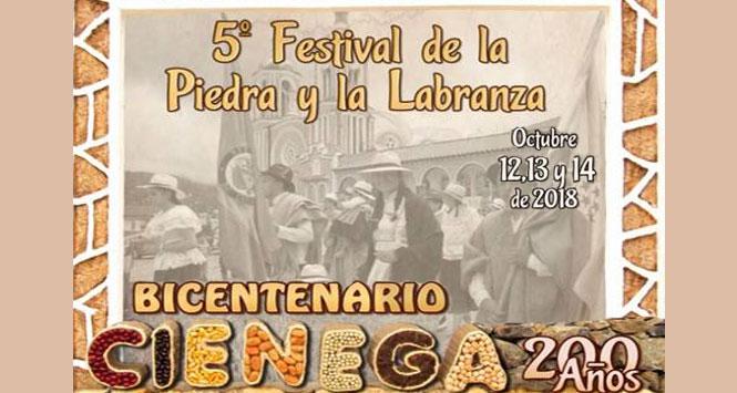 Festival de la Piedra y la Labranza 2018 en Ciénaga, Boyacá