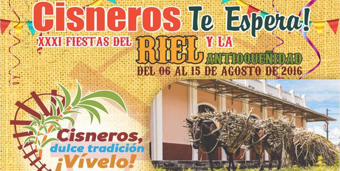 Fiestas del Riel y la Antioqueñidad 2016 en Cisneros, Antioquia
