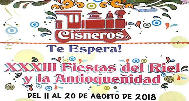 Fiestas del Riel y la Antioqueñidad 2018 en Cisneros, Antioquia