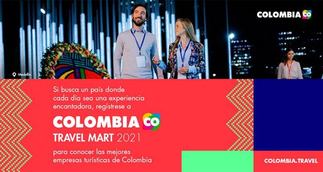 Colombia Travel Mart irá del 28 de abril al 4 de mayo de 2021