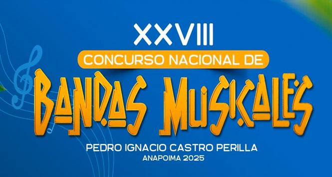 Concurso Nacional de Bandas Musicales 2025 en Anapoima, Cundinamarca