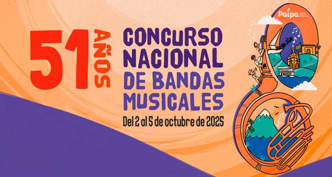 Concurso Nacional de Bandas Musicales 2025 en Paipa, Boyacá