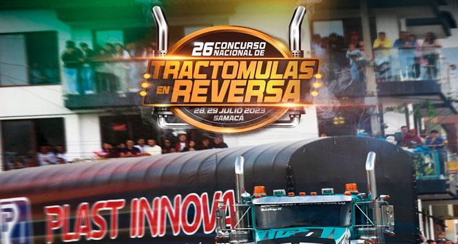 Concurso Nacional de Tractomulas en Reversa 2023 en Samacá, Boyacá