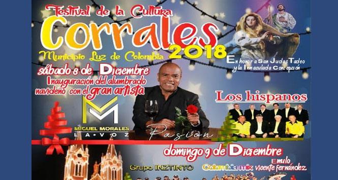 Festival de la Cultura 2018 en Corrales, Boyacá