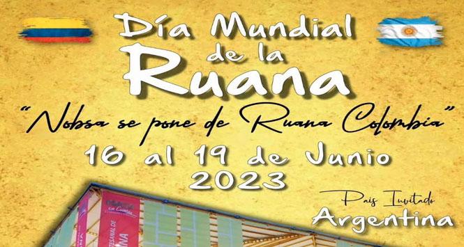 Día Mundial de la Ruana 2023 en Nobsa, Boyacá