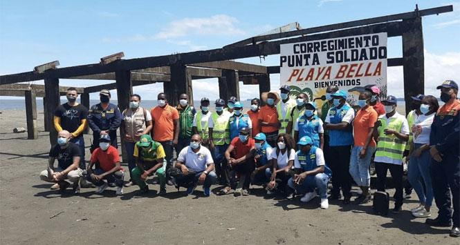Dimar acompaña reactivación turística del corregimiento Punta Soldado en Buenaventura
