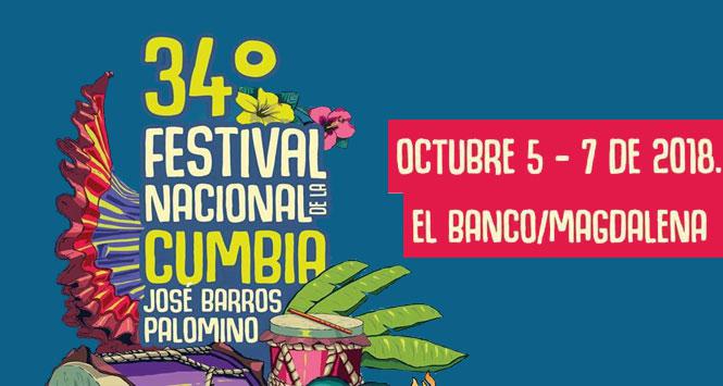 Festival Nacional de la Cumbia José Barros Palomino 2018 en El Banco, Magdalena