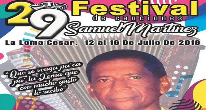 Festival de Canciones Samuel Martínez 2019 en El Paso, Cesar