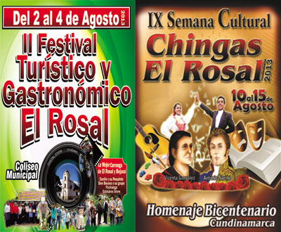 Del 2 al 15 de agosto El Rosal, Cundinamarca, está de fiesta
