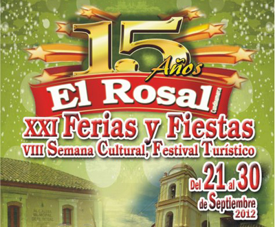 XXI Ferias y Fiestas, VIII Semana Cultural y festival Turístico en El Rosal