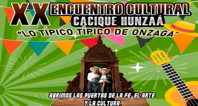 Encuentro Cultural Cacique Hunzaá 2025 en Onzaga, Santander Encuentro Cultural Cacique Hunzaá 2025 en Onzaga, Santander