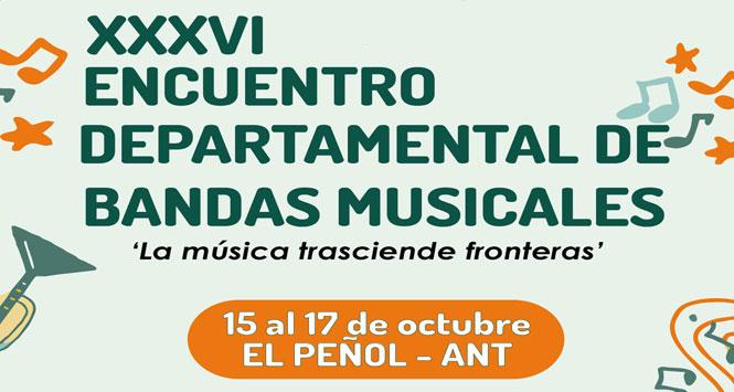 Encuentro Departamental de Bandas Musicales 2021 en El Peñol, Antioquia