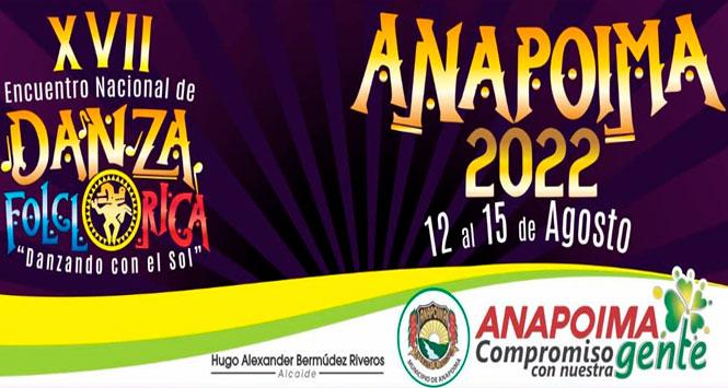 Encuentro Nacional de Danza Folclórica 2022 en Anapoima, Cundinamarca