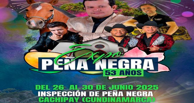 Expo Peña Negra 2025 en Cachipay, Cundinamarca Expo Peña Negra 2025 en Cachipay, Cundinamarca