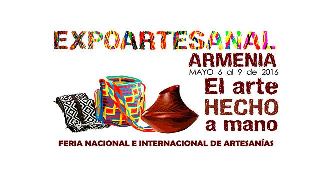 Del 6 al 9 de mayo, Armenia recibirá Expo Artesanal 2016
