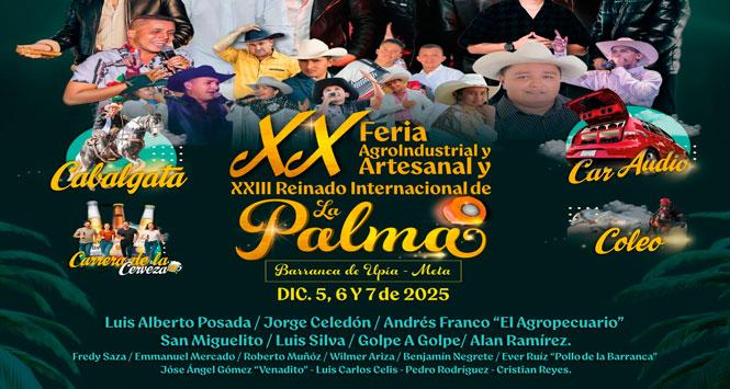 Feria Agroindustrial y Artesanal 2025 en Barranca de Upía, Meta