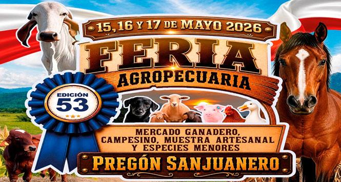 Feria Agropecuaria y Pregón Sanjuanero 2026 en Natagaima, Tolima