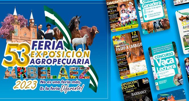 Feria Exposición Agropecuaria 2023 en Arbeláez, Cundinamarca