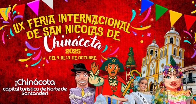 Feria Internacional de San Nicolás 2025 en Chinácota, Norte de Santander