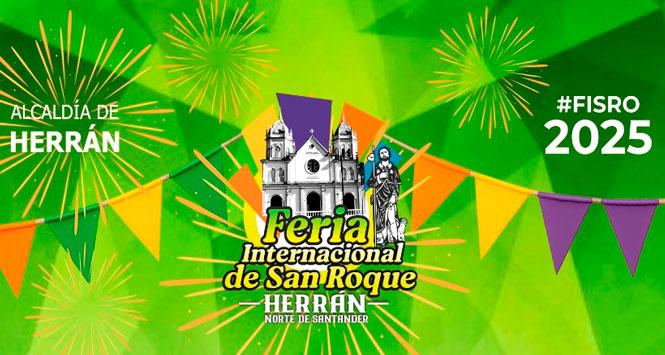 Feria Internacional de San Roque 2025 en Herrán, Norte de Santander