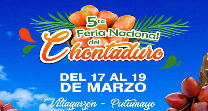 Feria Nacional del Chontaduro 2022 en Villagarzón, Putumayo