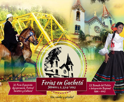 Ferias y Fiestas en Gachetá, Cundinamarca