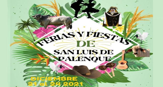 Ferias y Fiestas 2021 en San Luis de Palenque, Casanare