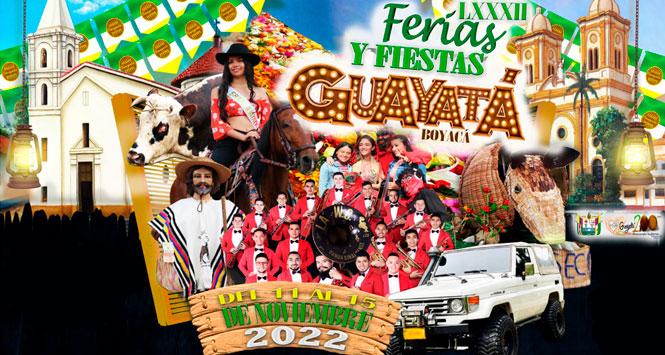 Ferias y Fiestas 2022 en Guayatá, Boyacá