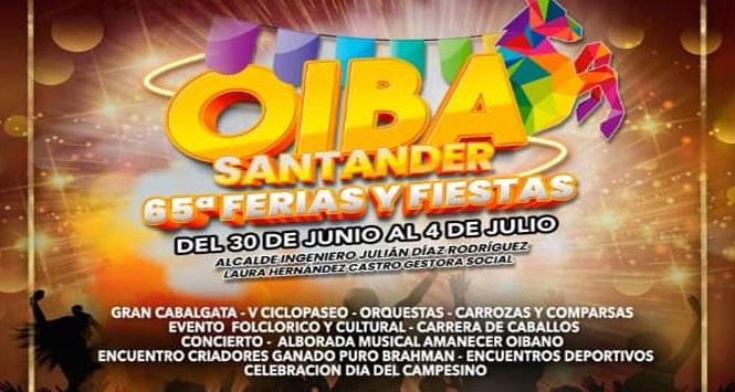 Ferias y Fiestas 2022 en Oiba, Santander