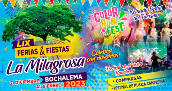 Ferias y Fiestas 2023 en Bochalema, Norte de Santander