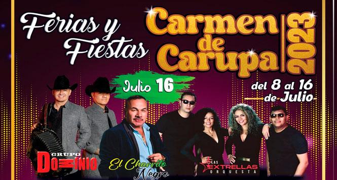 Ferias y Fiestas 2023 en Carmen de Carupa, Cundinamarca