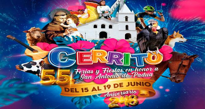 Ferias y Fiestas 2023 en Cerrito, Santander