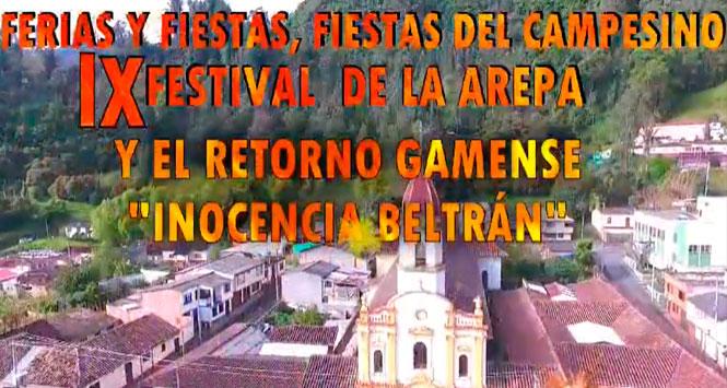 Ferias y Fiestas 2023 en Gama, Cundinamarca
